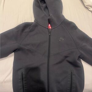 Nike Tech Dark Grey Zip Up Hoodie